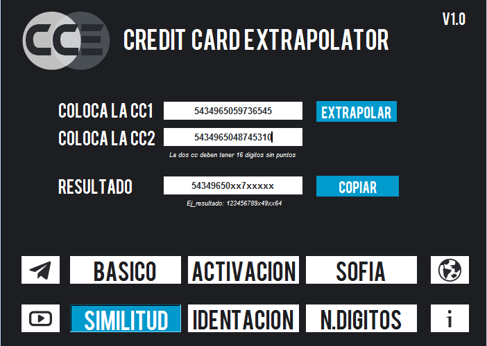 Metodo similitud